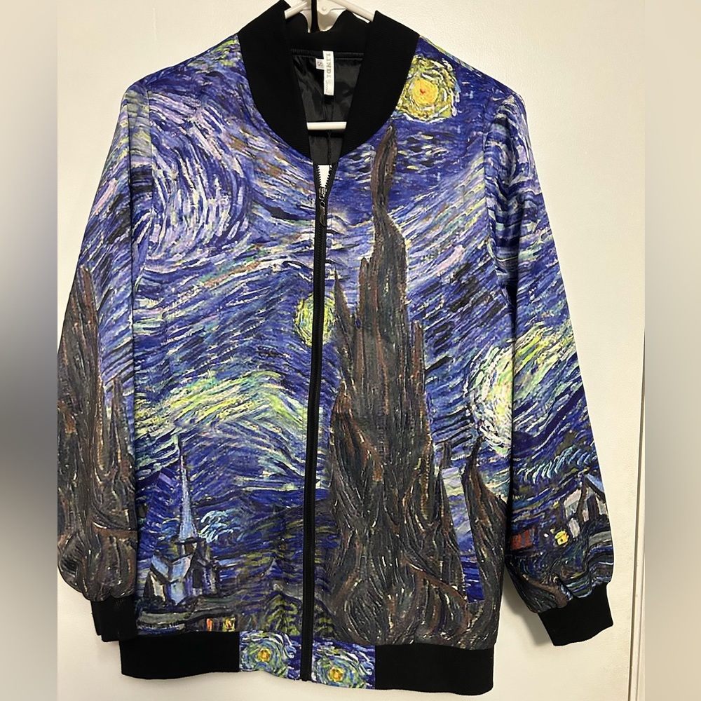 Women’s Starry Night Bomber Jacket